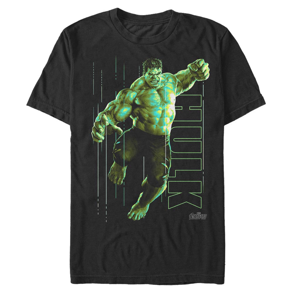 Camiseta Brillante Hulk de Marvel para Hombre