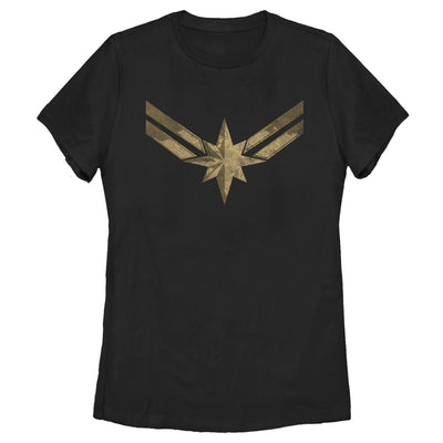 Women's Marvel Captain Marvel Costume Symbol T-Shirt