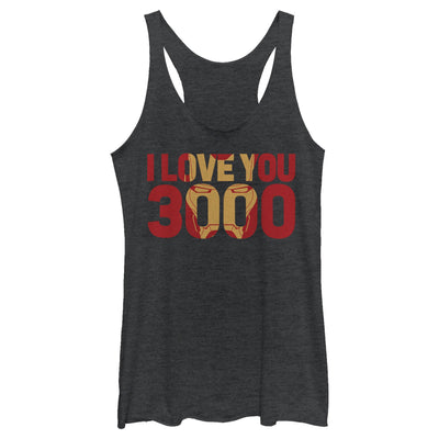 Junior's Marvel Love You 3000 Tank Top