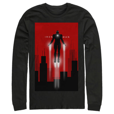 T-shirt à manches longues Men's Marvel Take Off