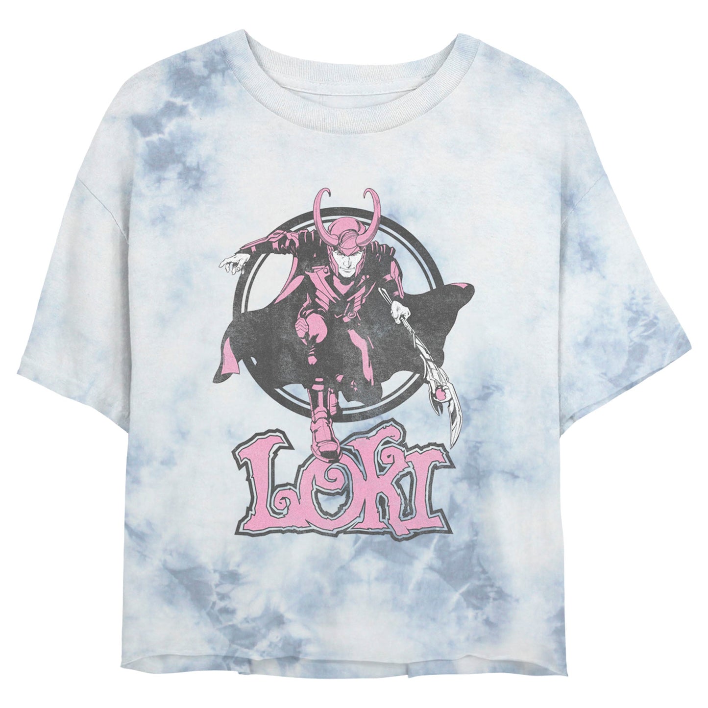 Camiseta Tie-Dye Bombard Pretty In Pink de Marvel para Jóvenes