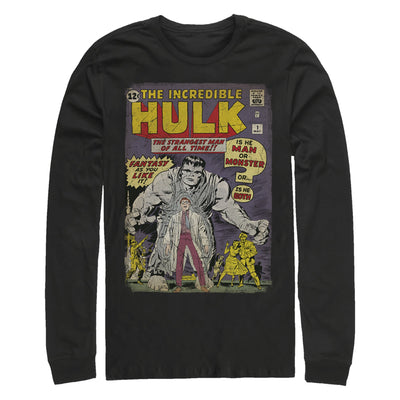 T-shirt à manches longues Marvel Hulk pour homme