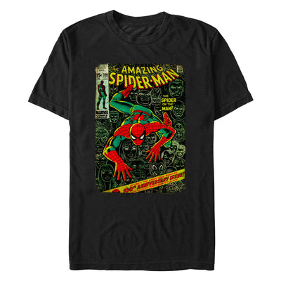 Men's Marvel Spidey Front Cover T-Shirt
