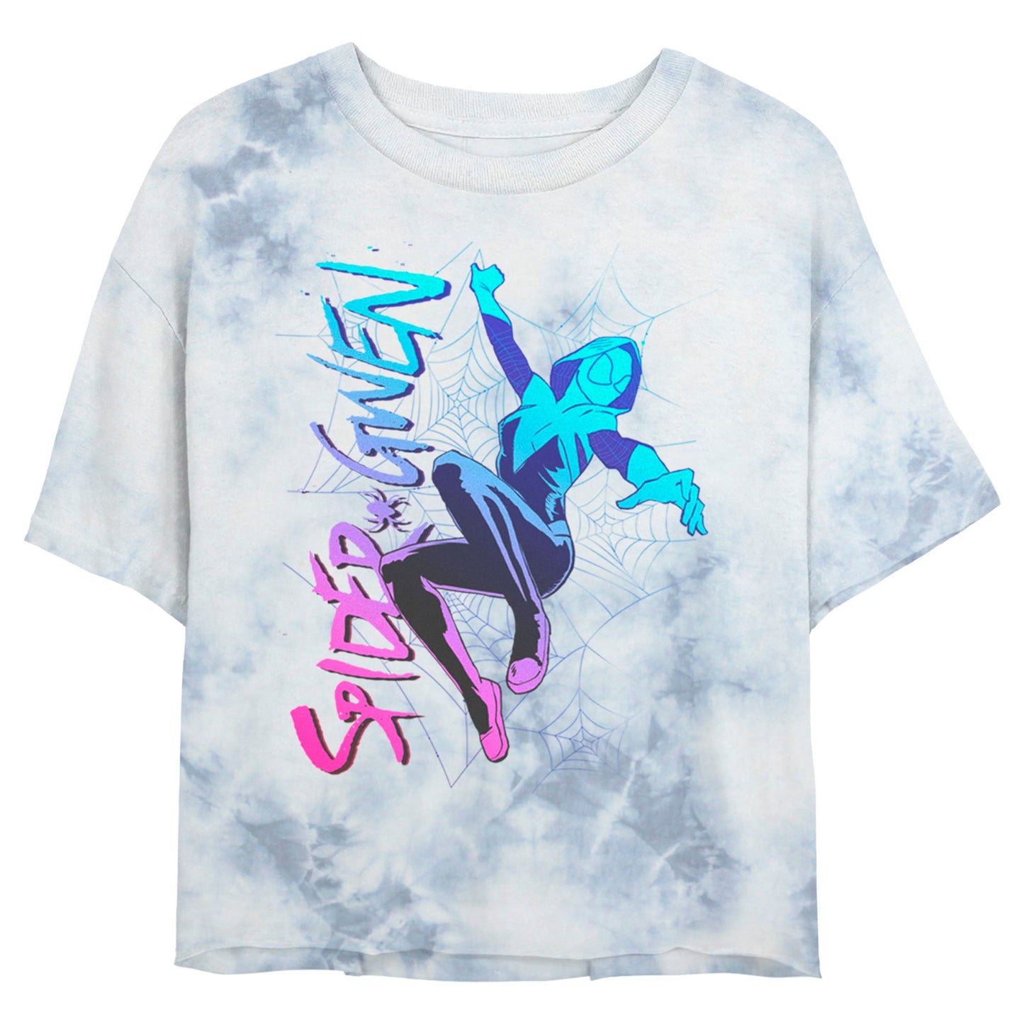 Camiseta Tie-Dye Spider-Gwen para Jóvenes