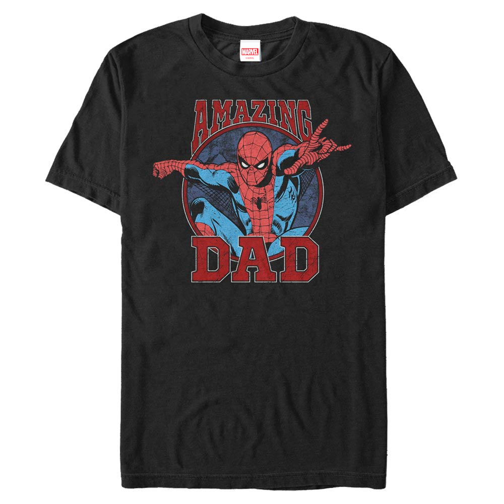 Men's Marvel Spider-Man Amazing Dad T-Shirt