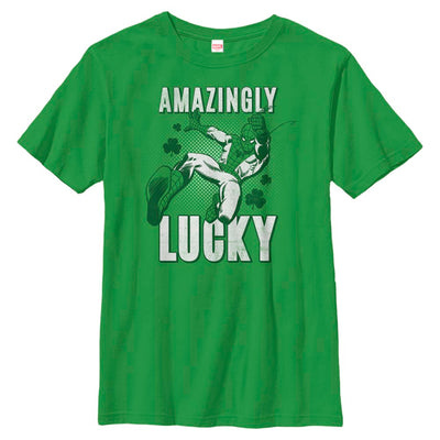 Boy's Marvel St. Patrick's Day Spider-Man T-Shirt