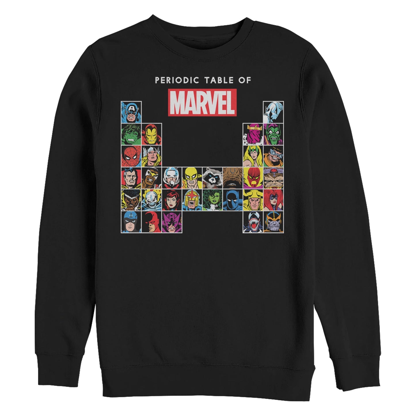 Sweatshirt Marvel Périodique pour Hommes