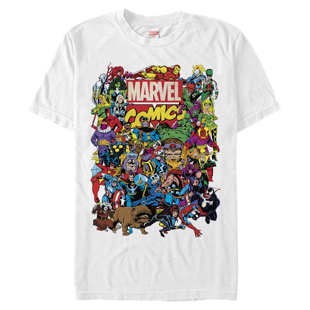 Men's Marvel Entire Cast Graphic T-Shirt