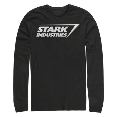 T-shirt à manches longues Marvel Stark Logo pour homme
