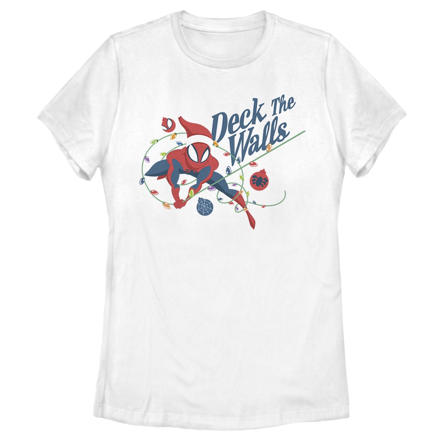 Women's Marvel Deck the Walls T-Shirt
