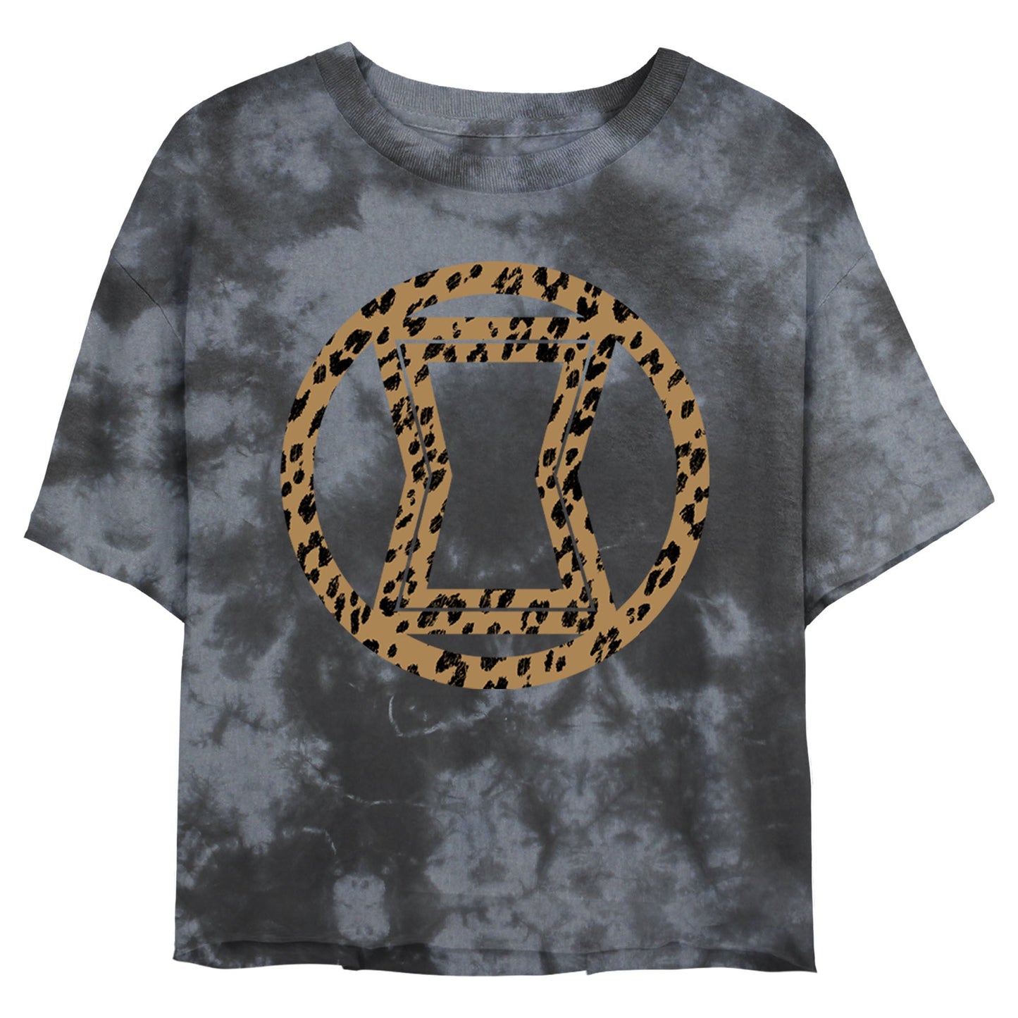 Camiseta Tie-Dye de Leopardo de Marvel Black Widow para Jóvenes