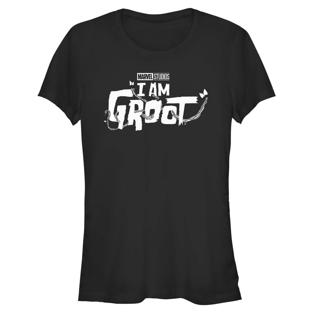 Camiseta blanca con logo de Groot para jóvenes de Marvel
