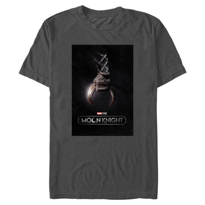 Men's Marvel Moon Knight Crescent Dart Poster T-Shirt