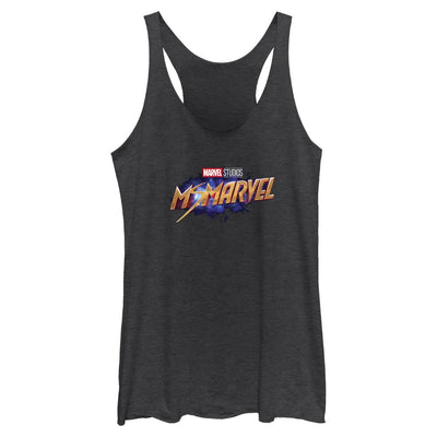 Junior's Marvel Ms. Logo Tank Top