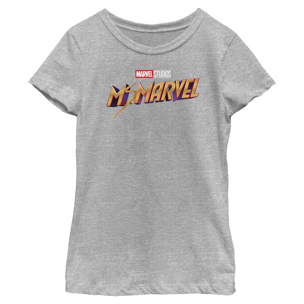 T-shirt classique logo Marvel pour filles