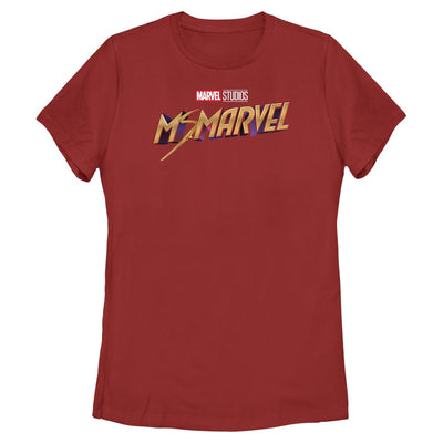 T-shirt classique logo Marvel pour femmes