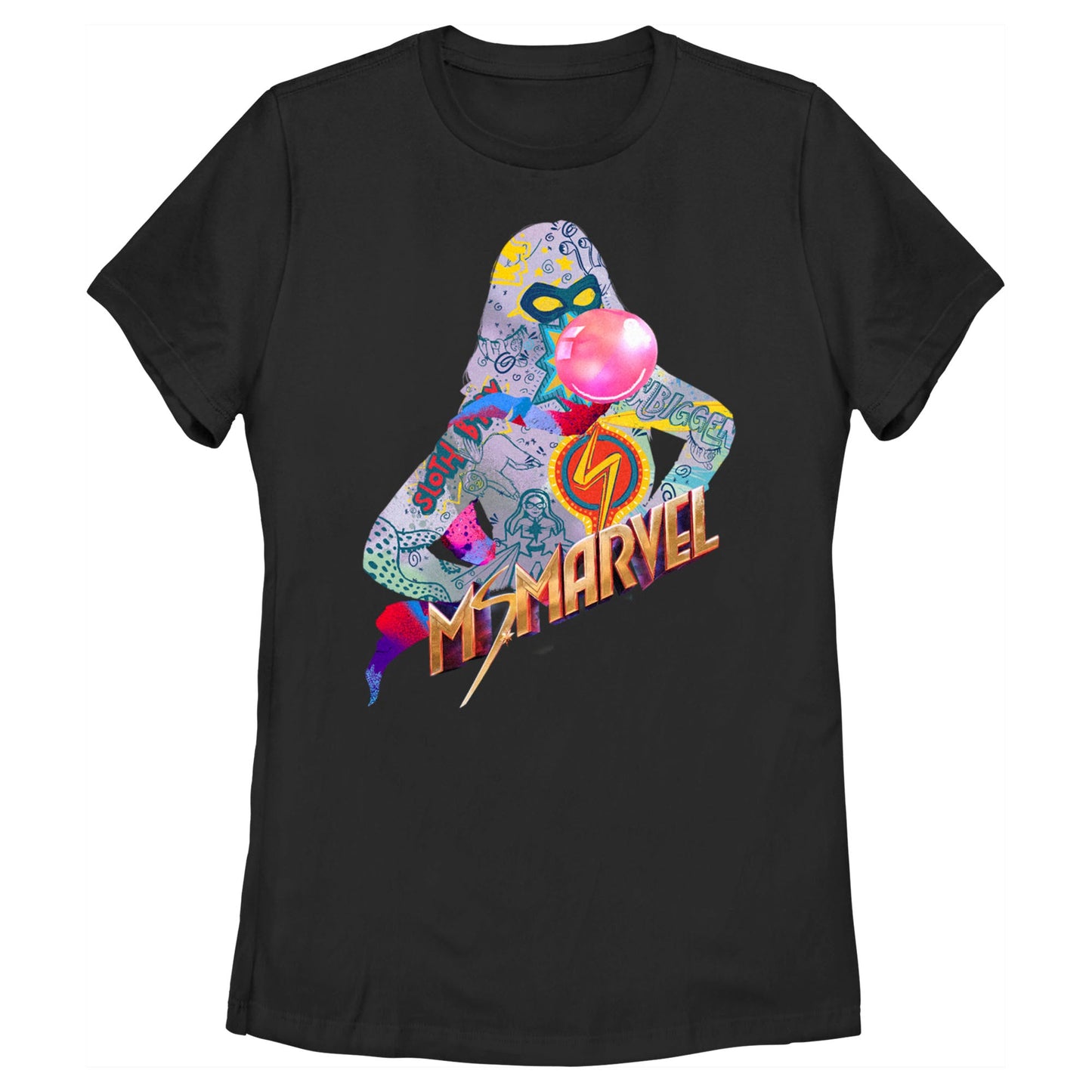 Camiseta gráfica de figura maravillosa para mujer