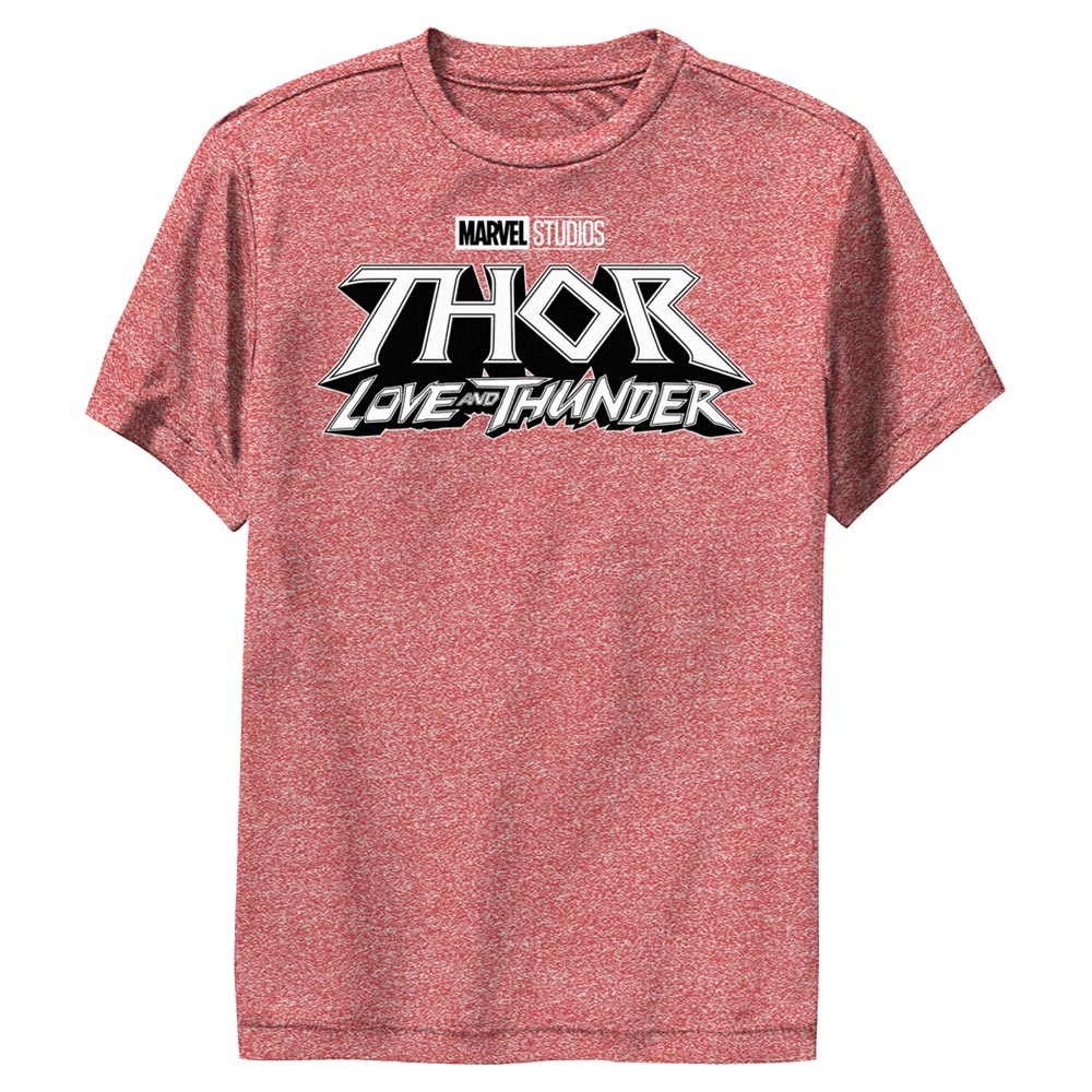Camiseta Negra con Logo de Marvel para Niños