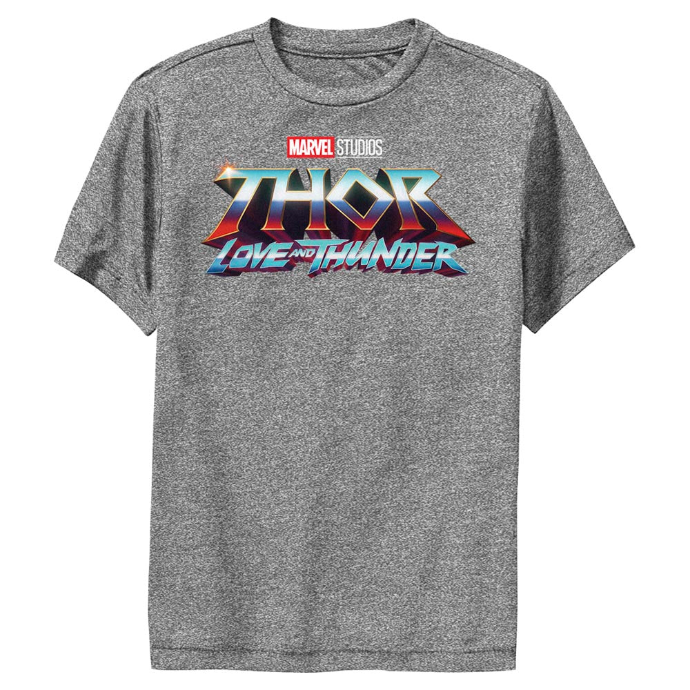 Camiseta de Logo Thunder de Marvel para Niños