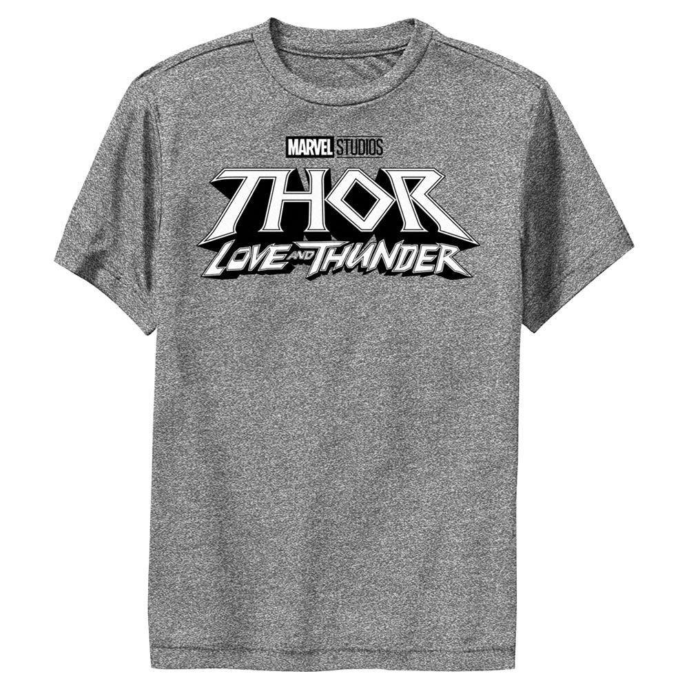 T-shirt blanc avec logo Marvel pour garçon