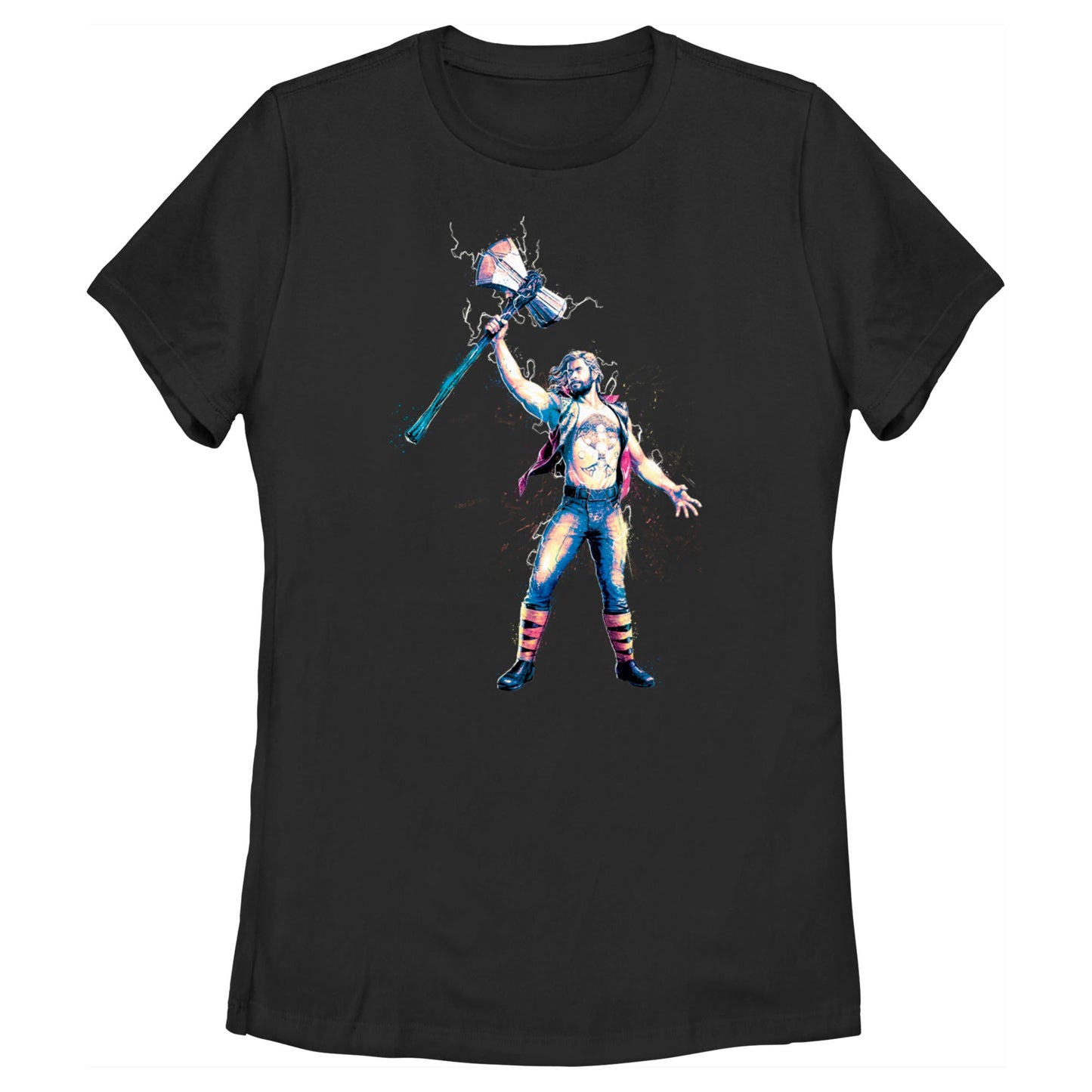 T-shirt Salute Marvel Stormbreaker pour Femme