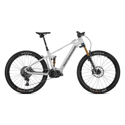 Mondraker Crafty Carbon RR SL Electric Mountain Bike - Silver/White