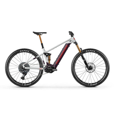 Mondraker Dusk RR SE Electric Mountain Bike - White/Purple