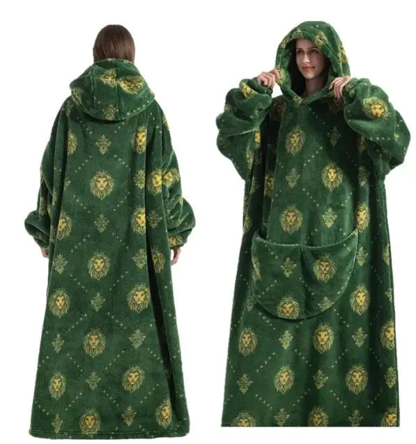 Plus-Sized Blanket Nightgown for Ultimate Comfort