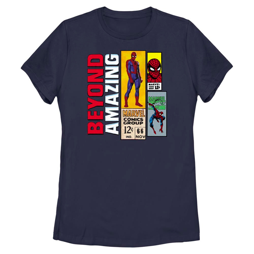 Women's Marvel Spider-Man Retro Tickets T-Shirt