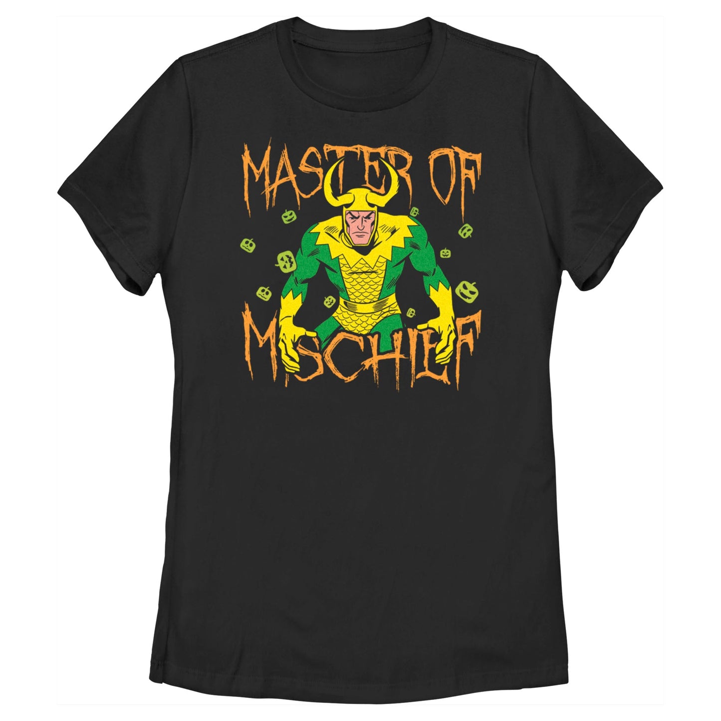 Camiseta Glow de Marvel Mischief para Mujeres