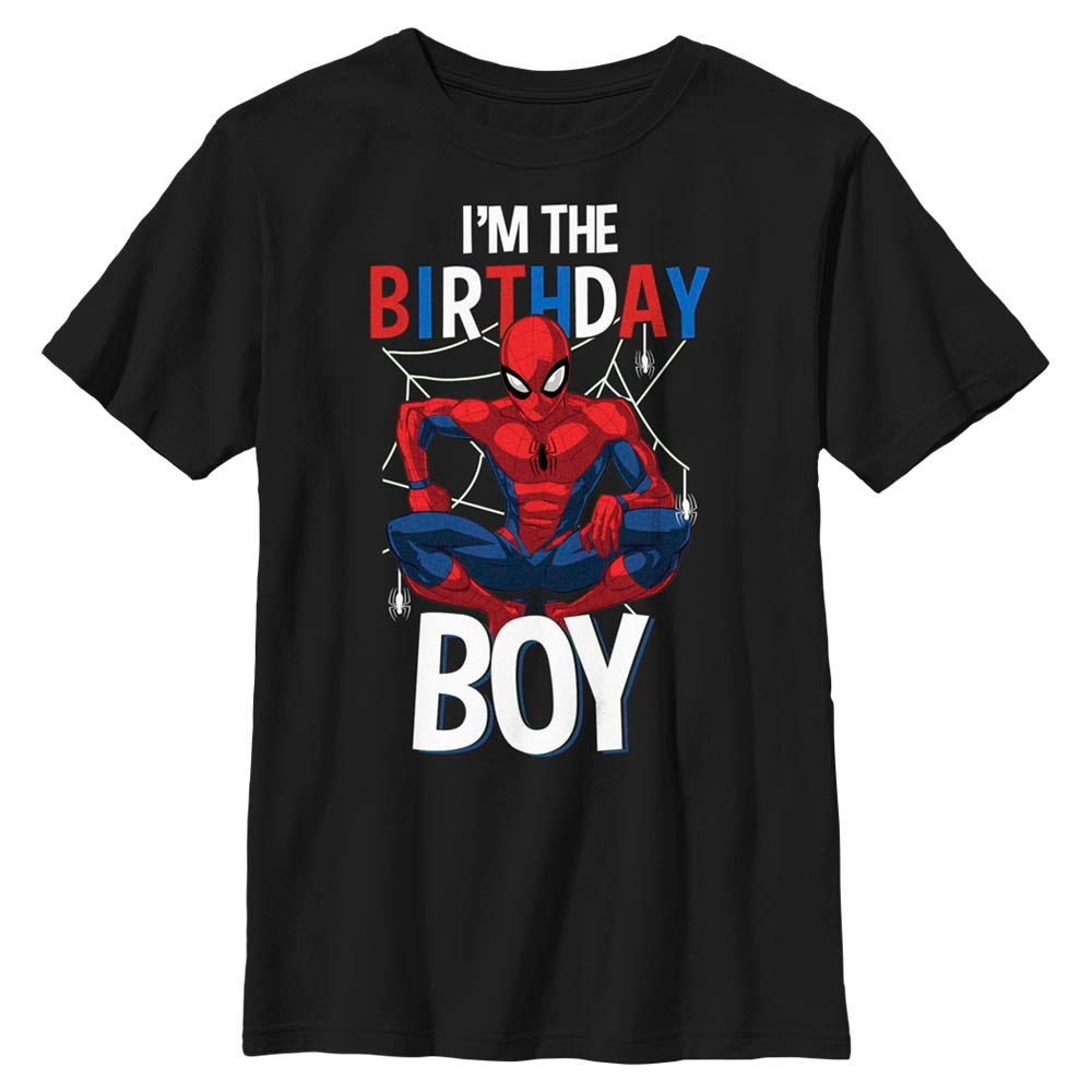 Camiseta de Cumpleaños Marvel para Niños - Soy el Cumpleañero