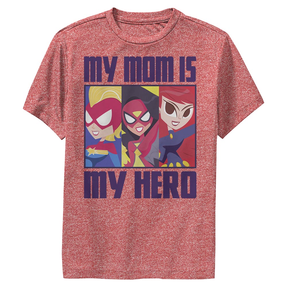 Boy's Marvel My Mom Is My Hero T-Shirt