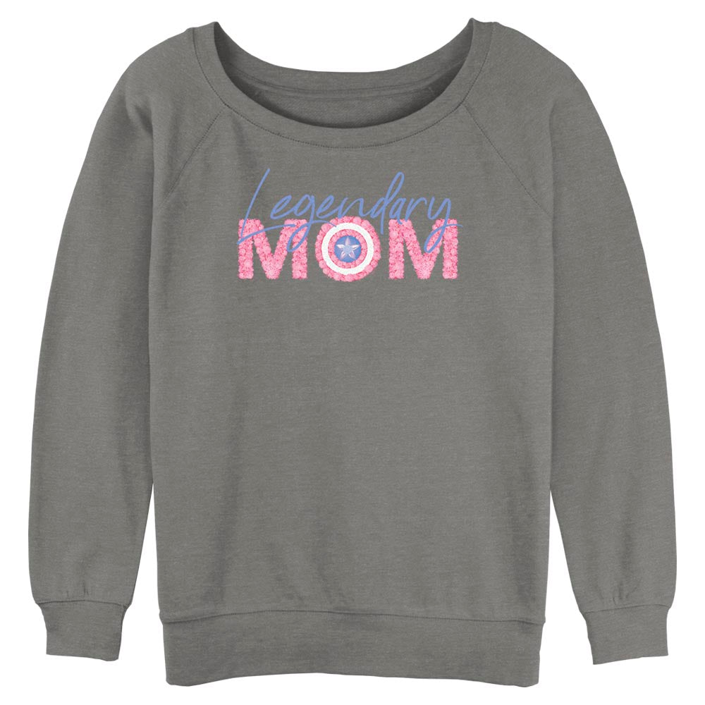Sudadera Raglan Junior's Marvel Legendary Mom Flowers