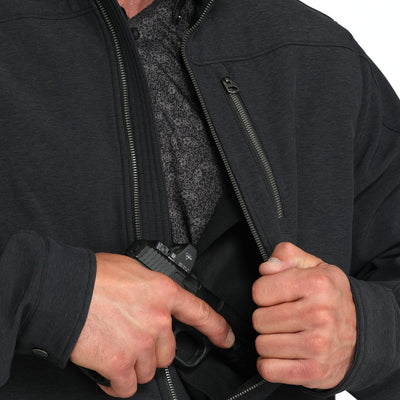 Men's Black Concealed Carry Bonded Jacket | Cinch - Korvel