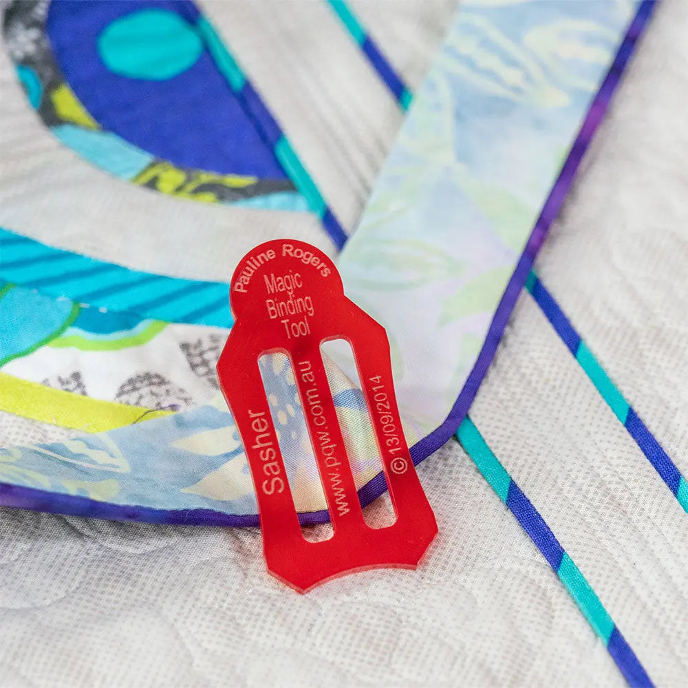 Herramienta Magic Binding Sasher para acolchado preciso