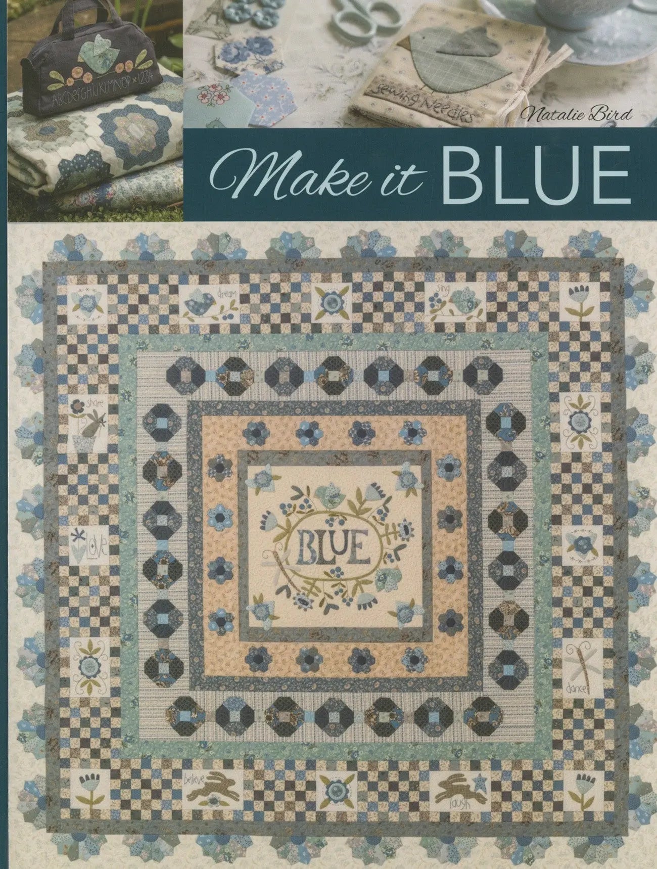 Livre de patrons de couture Make It Blue