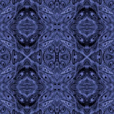 Mandalay Blue Affinity Cotton Fabric - 44"/45" Per Yard