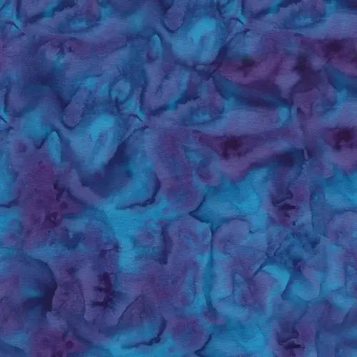 Marvelous Multis - Tanzanite Cotton Fabric 44"/45" Per Yard