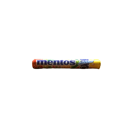 Mentos Rainbow – Assorted Fruit Chewy Candies Roll 38g