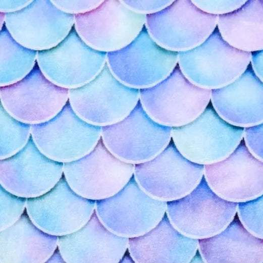 Tela Multi Fabric Cloud Cuddle aleta de sirena por yarda