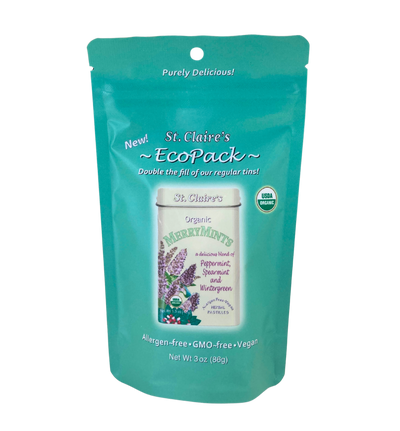 Organic MerryMints - Herbal Breath Pastilles