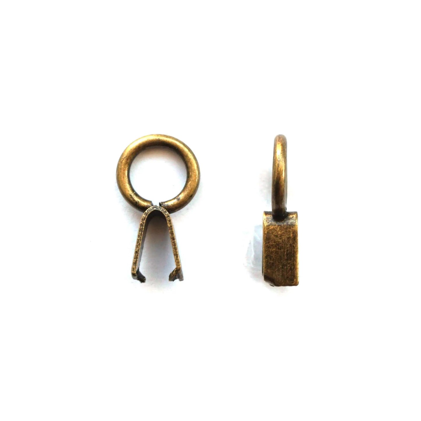 Metal Koki Bronze Clasps - 8 Pieces Pack