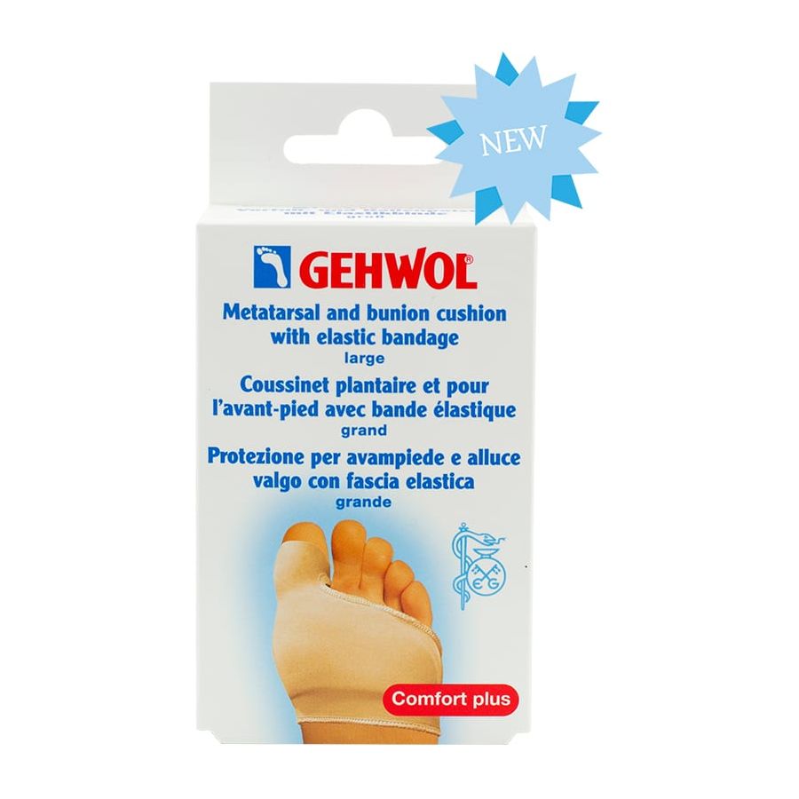Gehwol Metatarsal and Bunion Cushion with Elastic Bandage - Medium