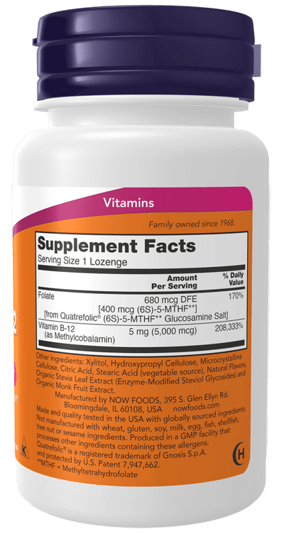 Vitamin B-12 (Methylcobalamin) – Essential Energy & Nervous System Support