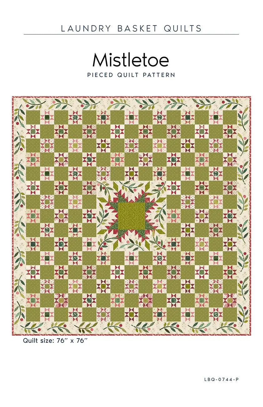 Patrón de colcha Muérdago de Edyta Sitar