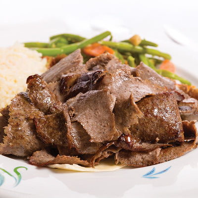 Moda Döner – Carne de res cocida y cortada en lonchas, paquete minorista, 8 oz (226 g)