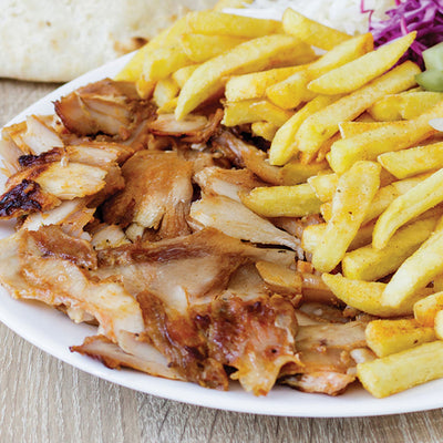 Moda Döner – Pollo cocido y en rodajas, paquete minorista, 8 oz (226 g)