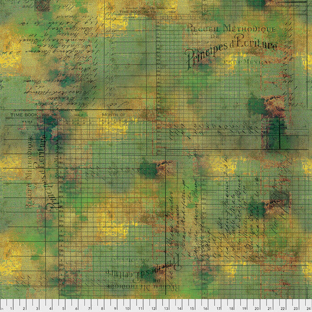 Moss Principal Methods Abandoned Cotton Fabric - 44"/45" Per Yard