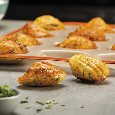 Silpat Perfect 28 Mini Madeleine Mold - Korvel