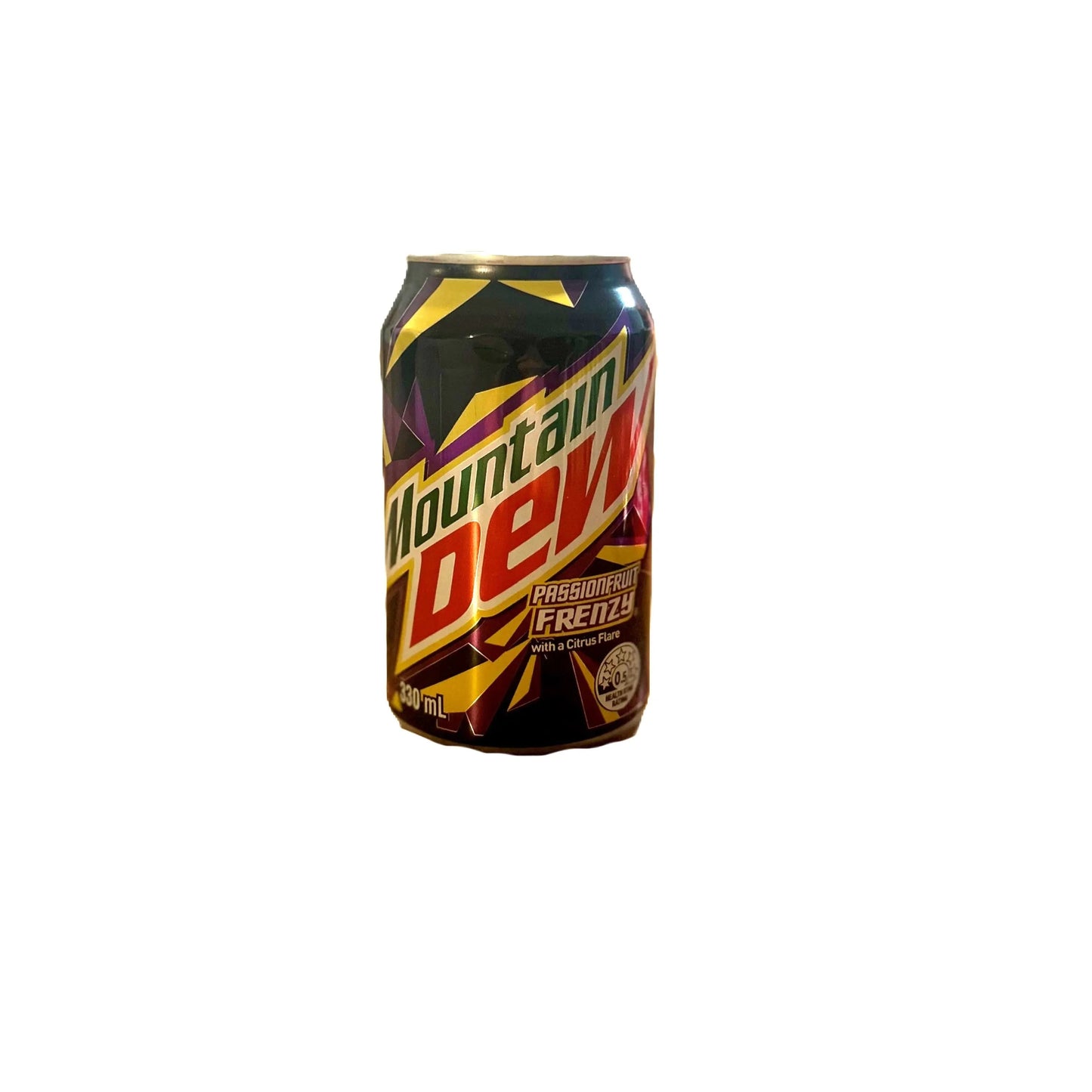 Mountain Dew Passionfruit Frenzy – Tropical Soda 330mL Can